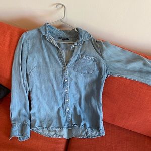 South Moon Under Denim Button Down Shirt